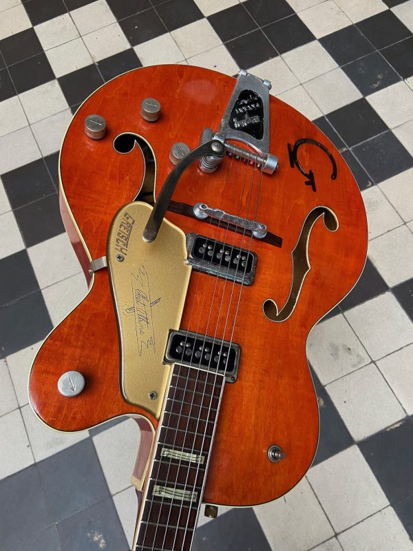 GRETSCH 6120 CHET ATKINS HOLLOW BODY 1956 – Image 5