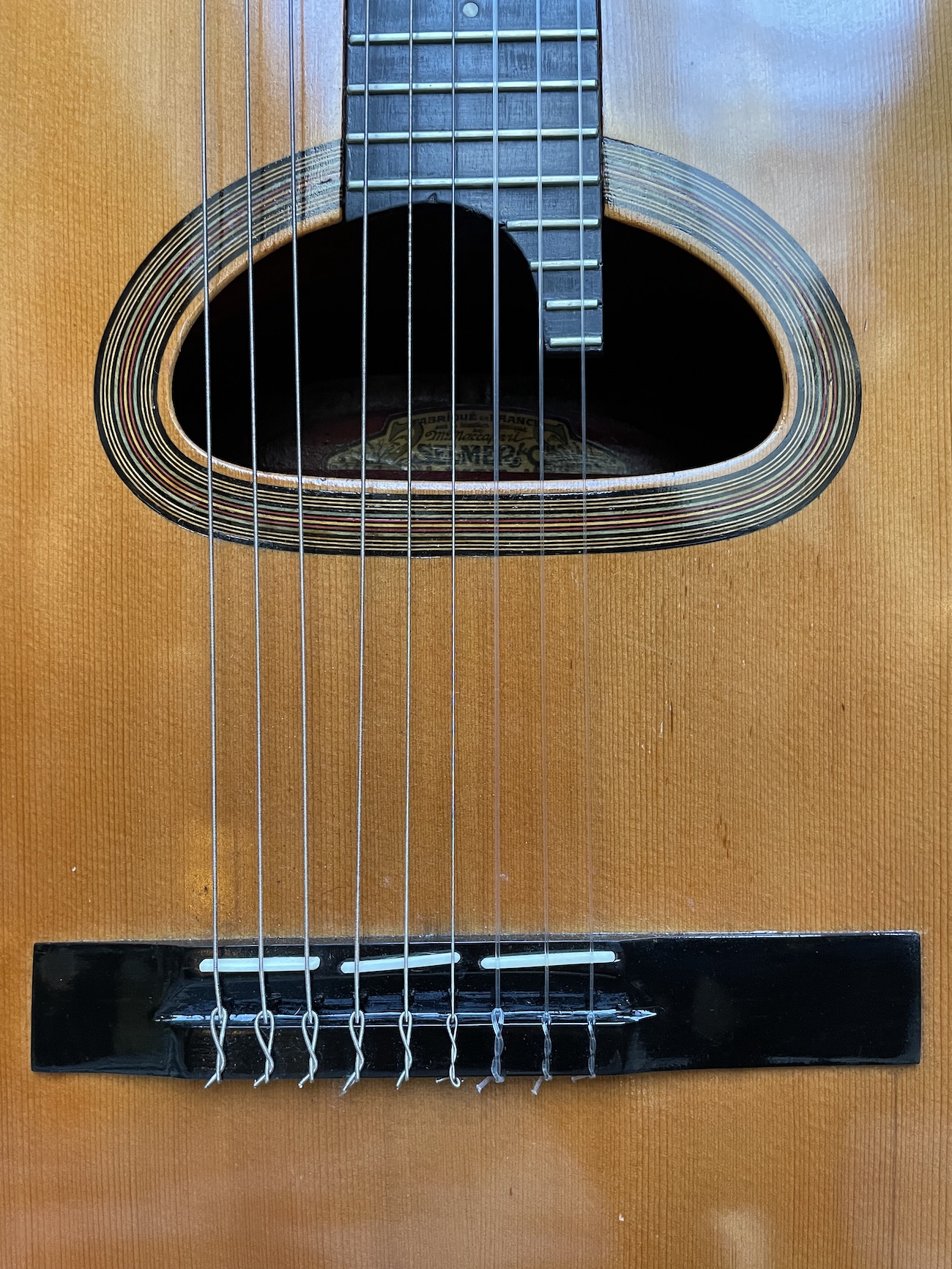 1933 SELMER MACCAFERRI CONCERT HARPE 279 Galerie Casanova
