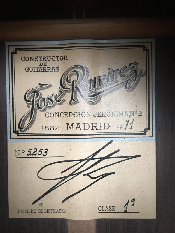 JOSE RAMIREZ 1A 1971 – Image 5