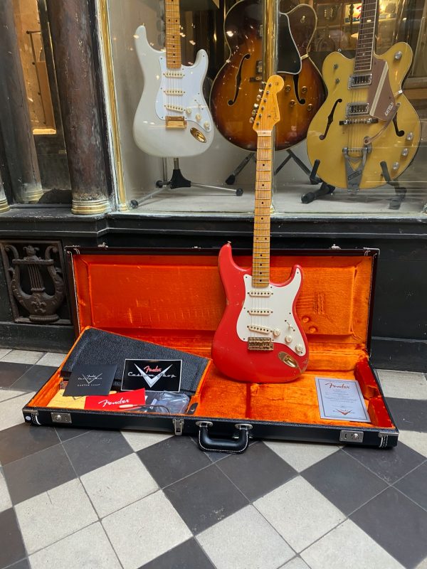 FENDER STRATOCASTER 57 CS FIESTA RED – Image 5