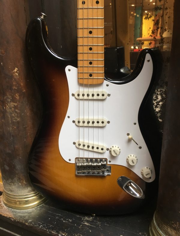 FENDER ’57 STRATOCASTER MASTERBUILT DENNIS GALUSZKA ET AMPLI PRO JUNIOR – Image 3
