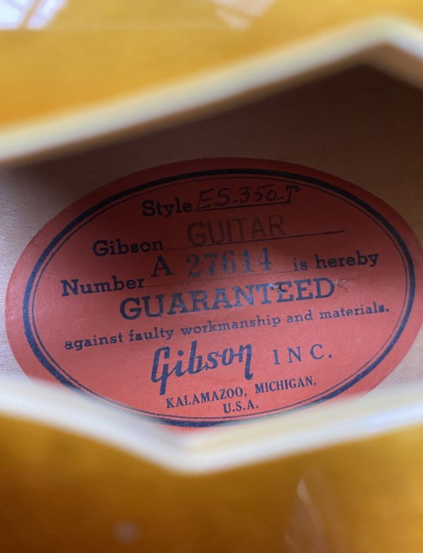 GIBSON ES-350TD 1958 – Image 8