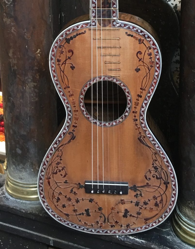 restauration,guitare,romantique,ancienne