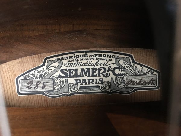 SELMER MACCAFERRI ORCHESTRE 1934 #285 – Image 8