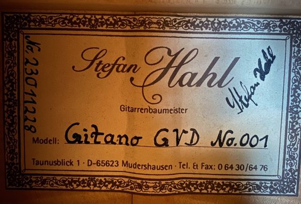 STEFAN HAHL GITANO GVD N°001 – Image 8