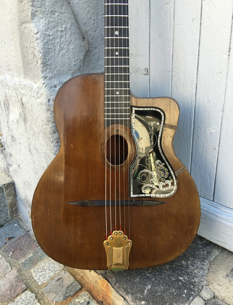 restauration,guitare,manouche,busato,grand modèle