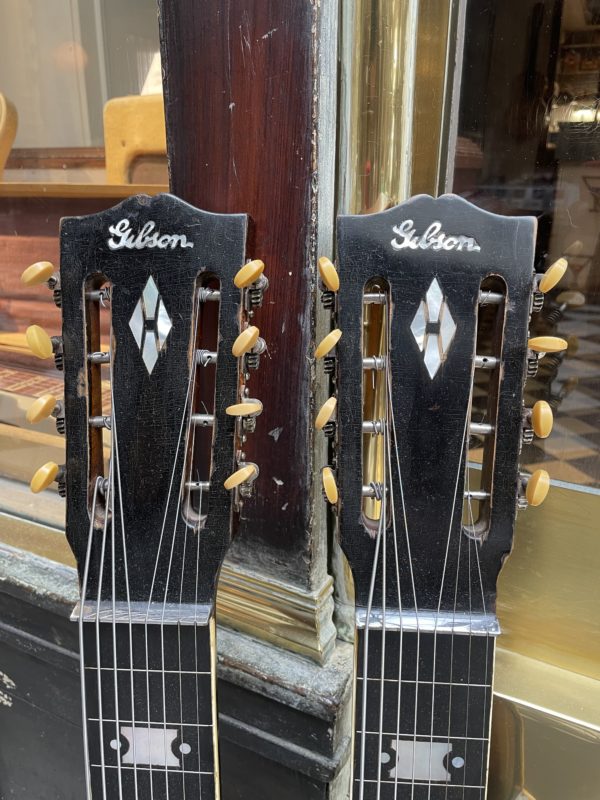 gibson laspteel double neck electric hawaiian guitar 1938