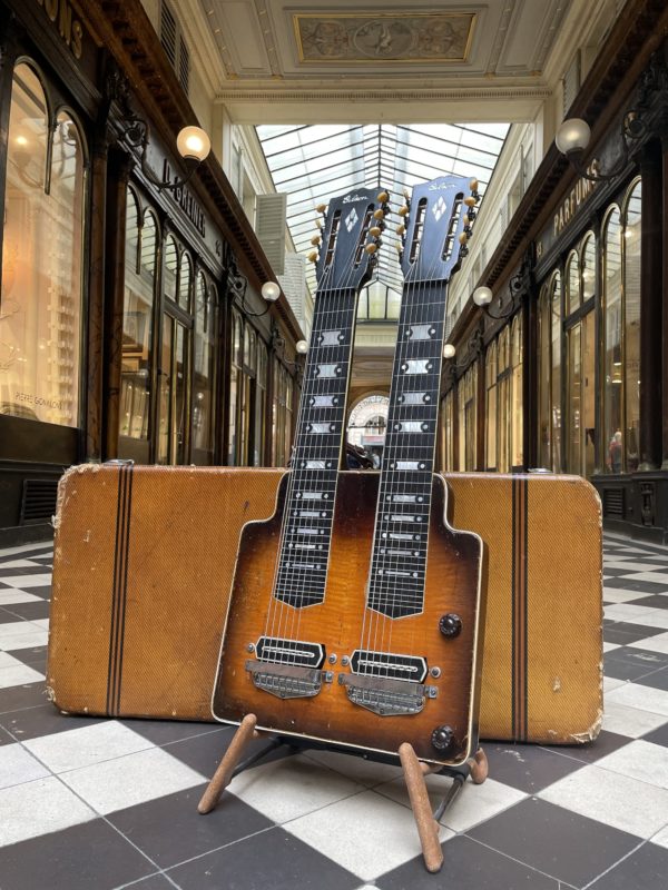 gibson laspteel double neck electric hawaiian guitar 1938