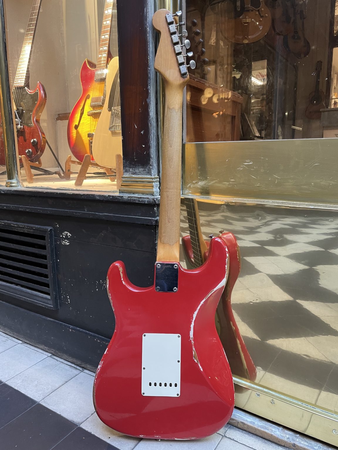 fender stratocaster dakota red 1964