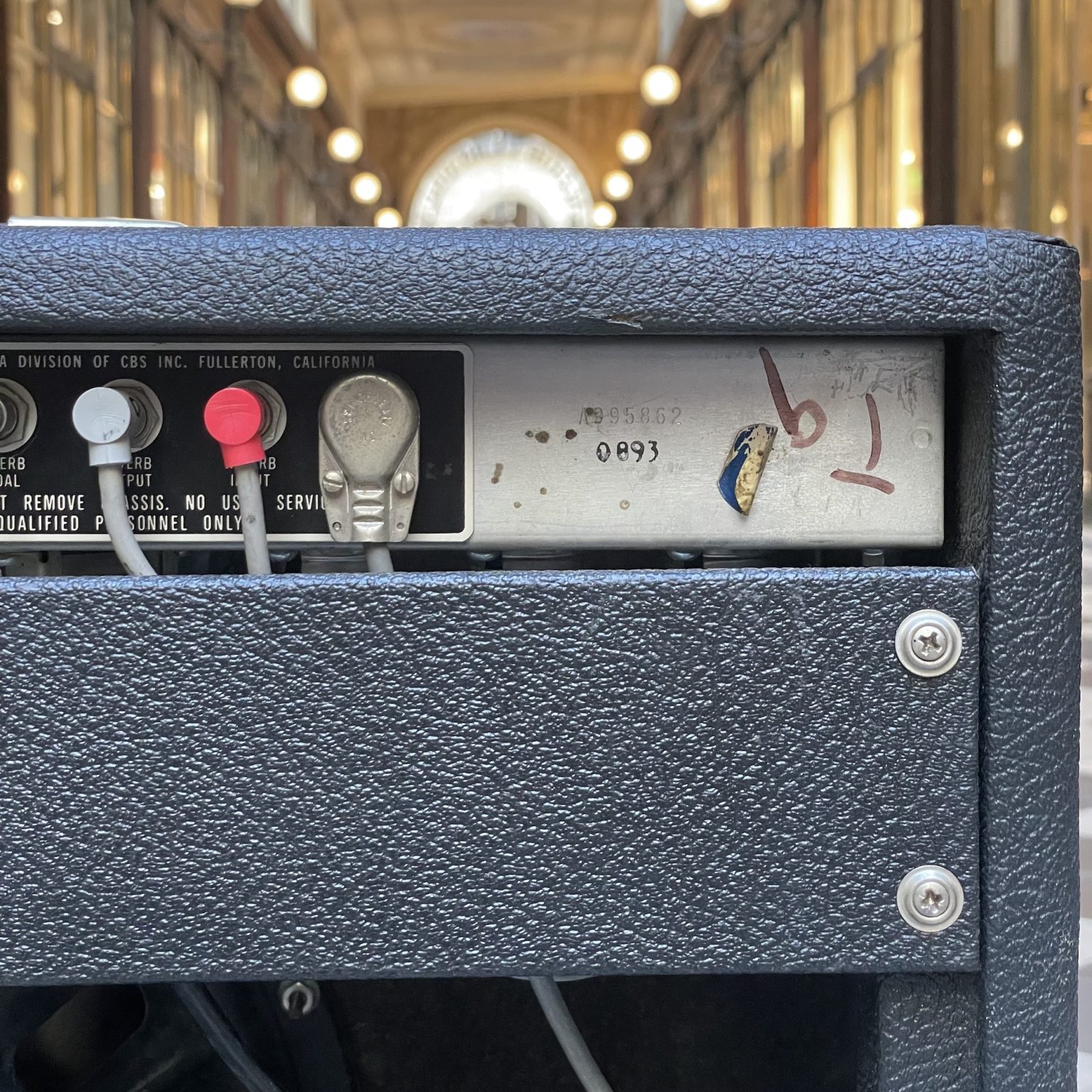 fender deluxe reverb silverface 1980