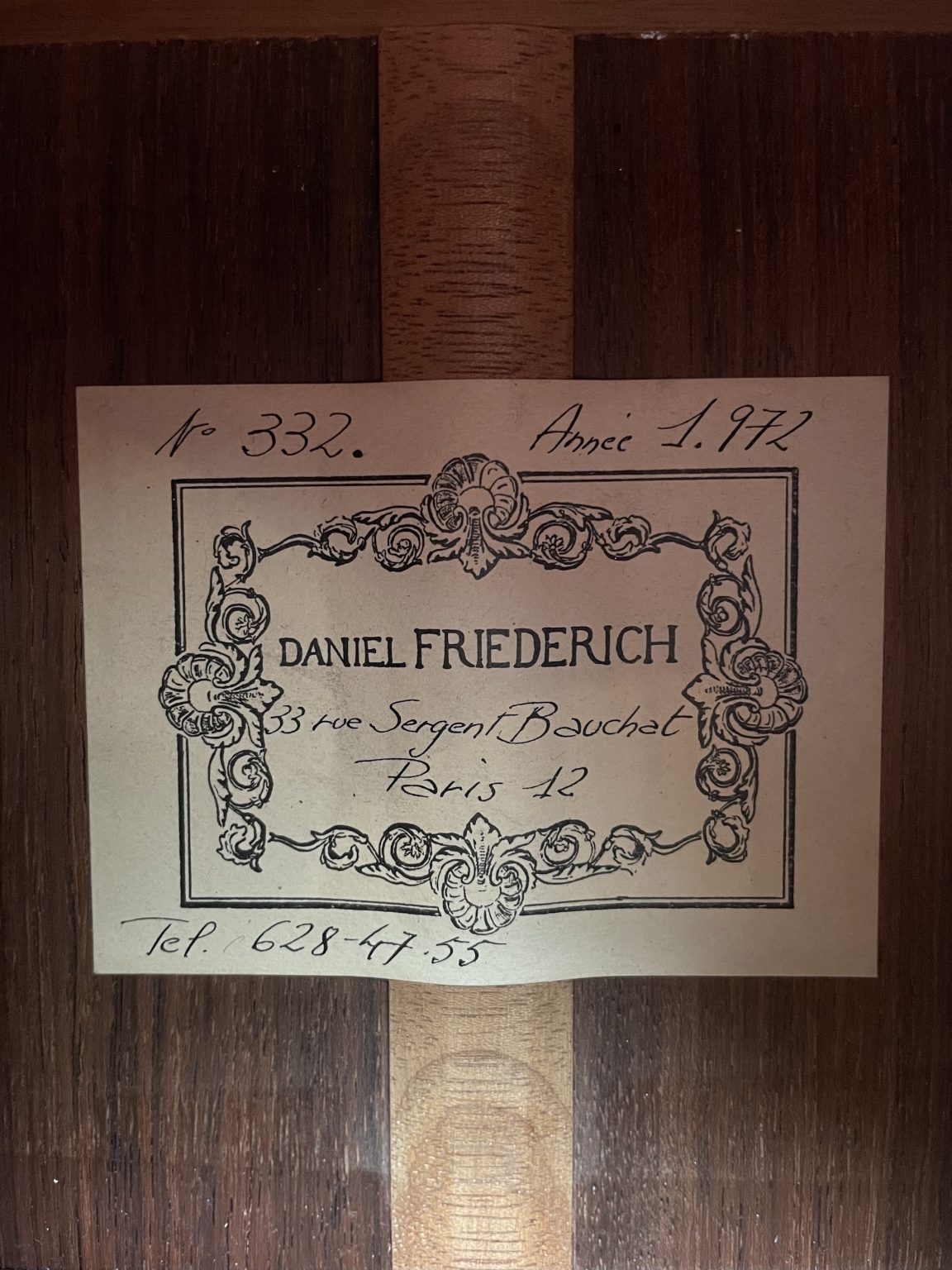 daniel friederich 1972