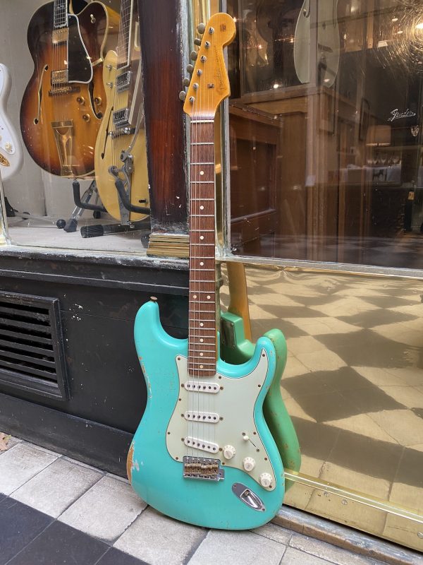 FENDER STRATOCASTER CS SEAFOAM GREEN HEAVY RELIC