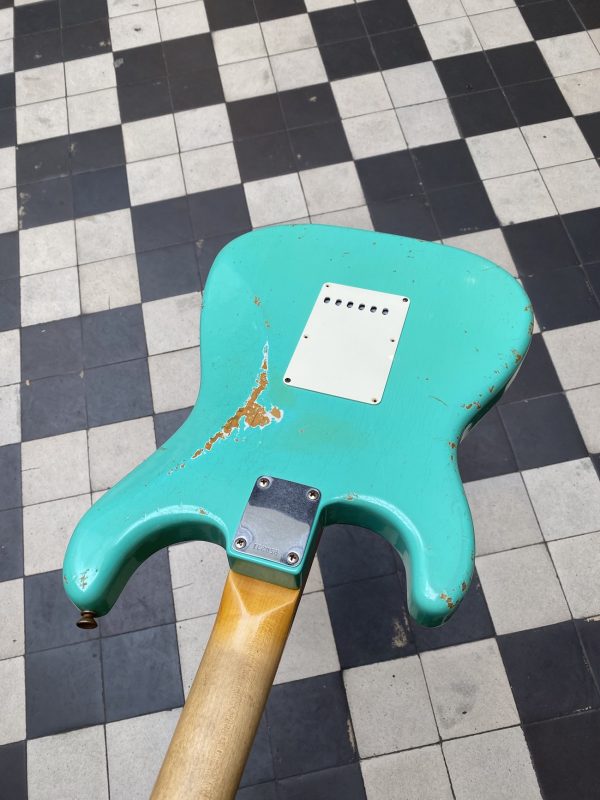 FENDER STRATOCASTER CS SEAFOAM GREEN HEAVY RELIC – Image 6